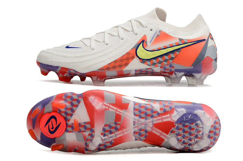 Bota de futbol Nike Phantom GX 2 Elite FG "Barna Pack" blanca i vermella