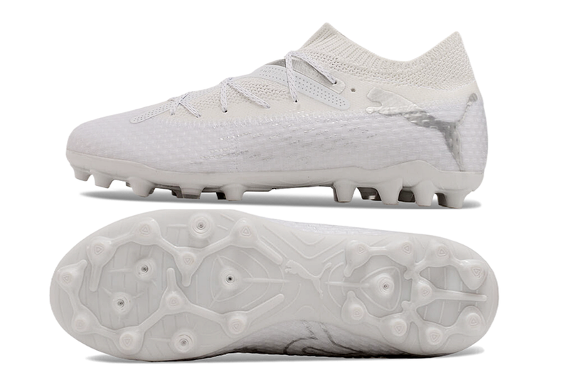 Societat Puma Future 7 MG Bota de futbol blanca "Brilliance Pack" 