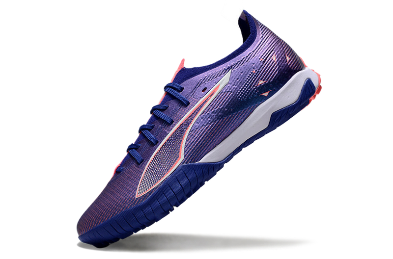 Chuteira Society Puma Ultra 5 Ultimate TF Roxo "Formula Pack"