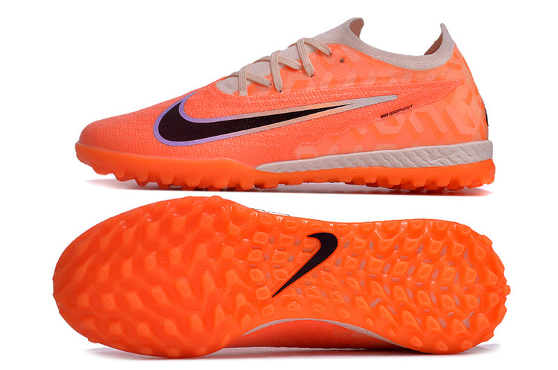 Chuteira de Society Nike Phantom GX Elite TF Laranja "United Pack"