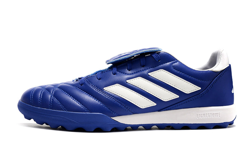 Tenha muito mais CONFORTO com a Chuteira Adidas Copa Gloro TF de Society, Adquira na Farda de Boleiro e Garanta qualidade com FRETE GRÁTIS!