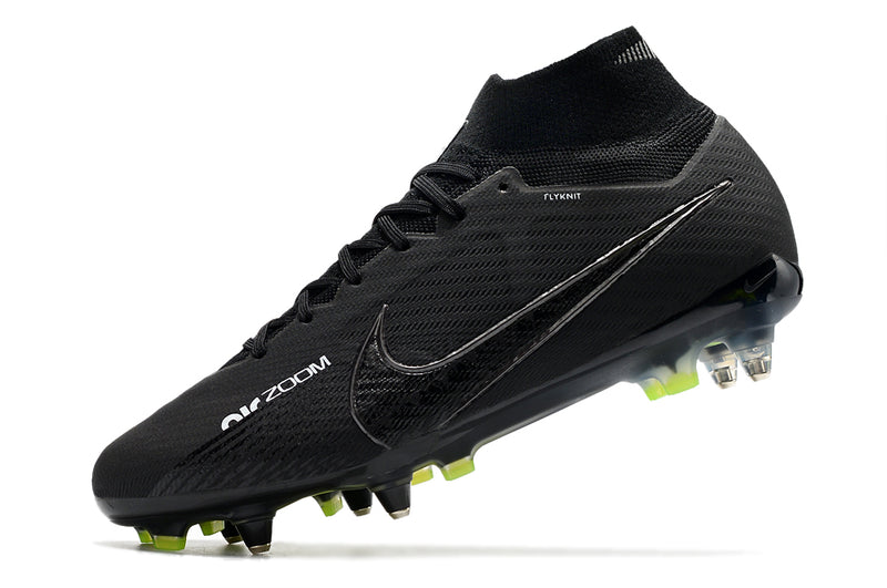 Botes de futbol Nike Air Zoom Mercurial Superfly 9 Elite negre amb punta d'alumini "Shadow Pack"