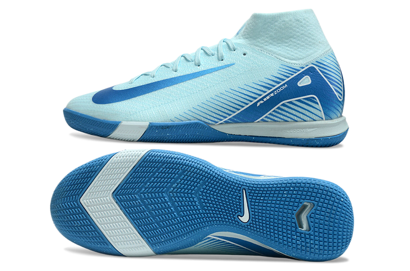 Chuteira Futsal Nike Air Zoom Mercurial Superfly 10 Elite IC Azul "Mad Ambition"