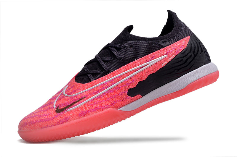 Chuteira Futsal Nike Phantom GX Elite IC Preta e Rosa "Generation Pack"