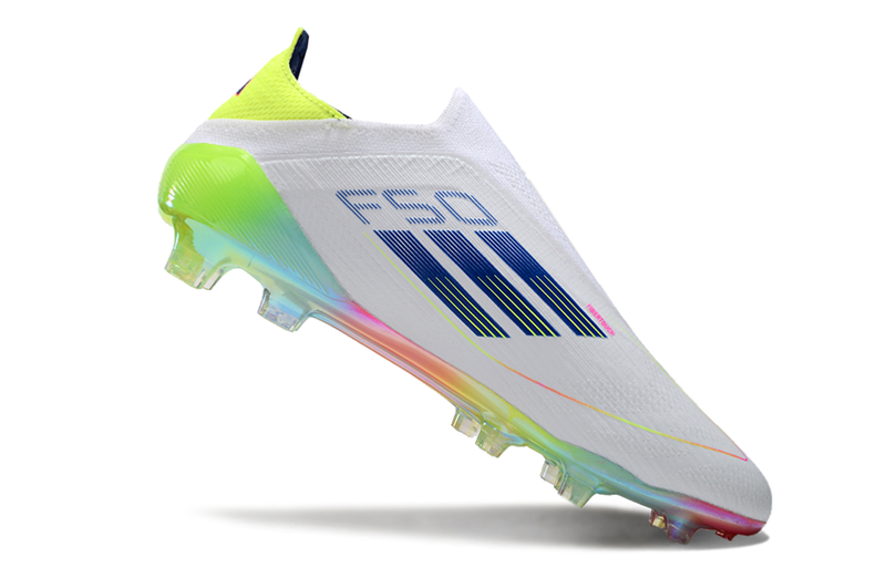 Adidas F50 LL FG White and Colorful "Olympic Boot Pack" Field Football Boots 