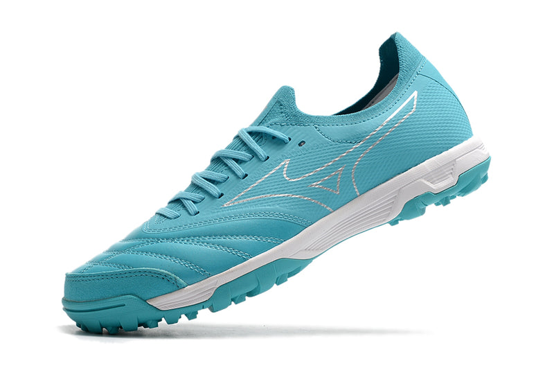 Tenha muito mais CONFORTO com a Mizuno Morelia Neo Beta Society Azul "Azure Blue Pack" na Farda de Boleiro, Garanta a qualidade de Jogadores Profissionais Elite!