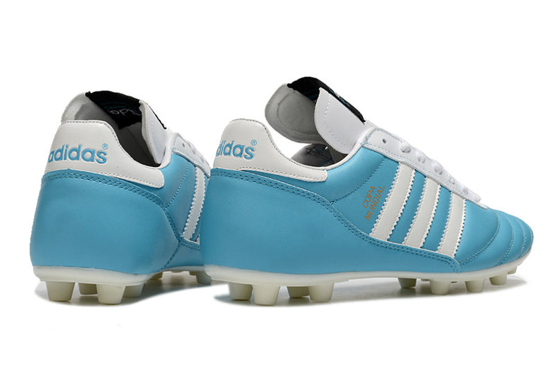 Adidas Copa Mundial FG Blue and White "Argentina" Field Boots