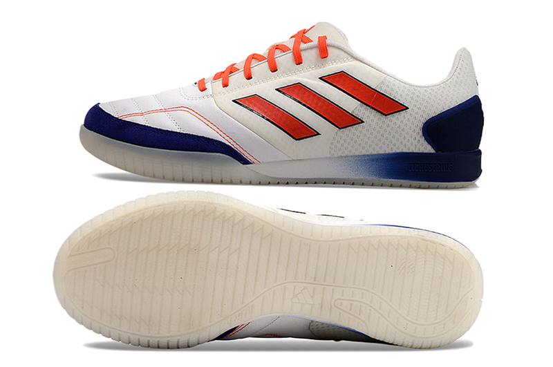 Adidas Competition Top IC Futsal Boot White, Blue and Red 