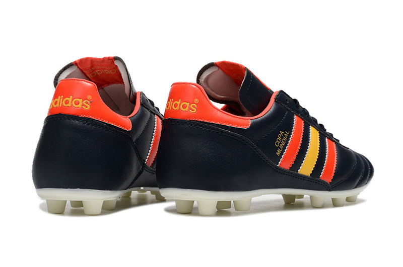 Adidas Copa Mundial FG Black, Red and Yellow "Spain" Field Football Boots