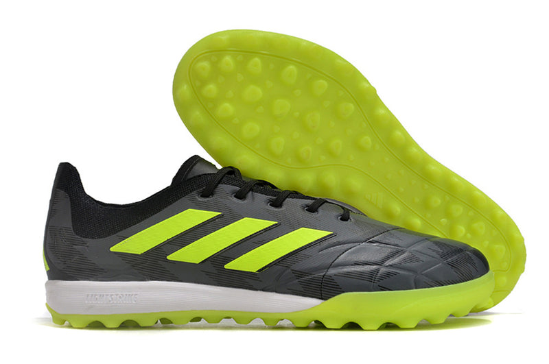 Botes de futbol Societat Adidas Copa Pure.1 TF Negre i Verd "Crazycharged Pack"