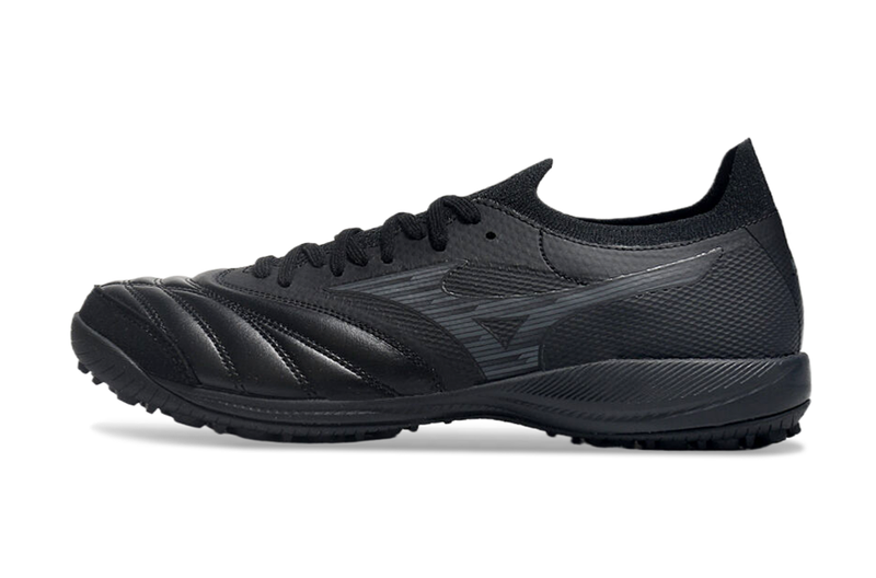 Chuteira Society Mizuno Morelia Neo Sala TF Preta