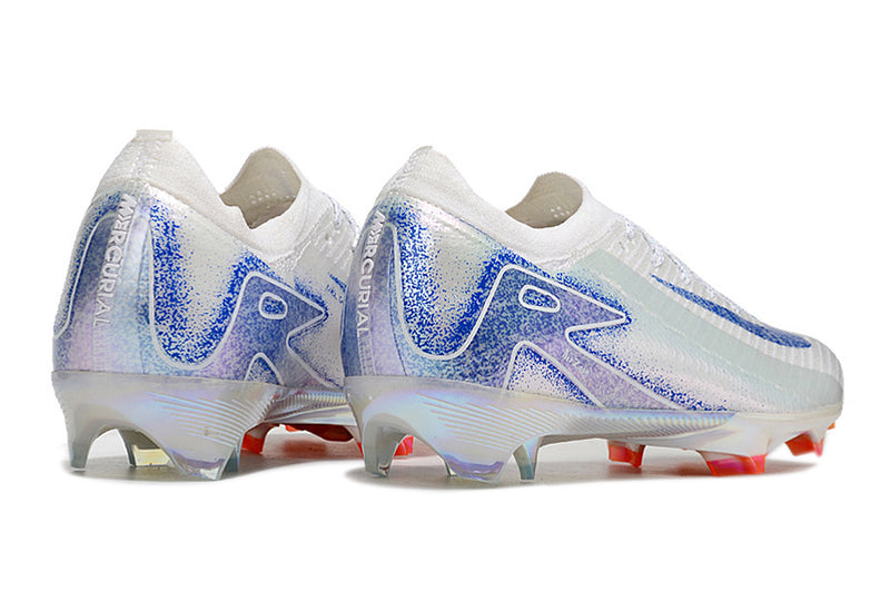 Nike Air Zoom Mercurial Vapor 16 Elite FG White, Blue and Orange "Blueprint Pack" Football Boots