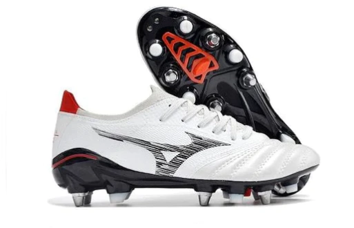 Mizuno Morelia Neo 4 Mixed White and Black Cleat