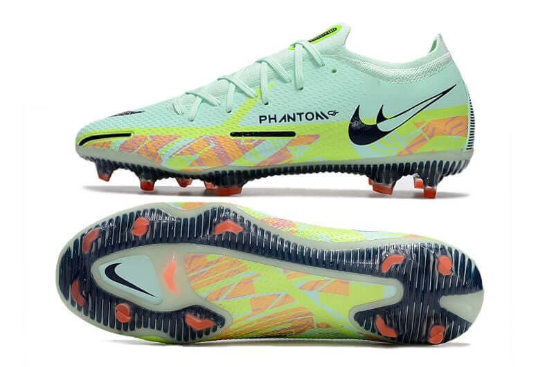 Controle é com Nike Phantom GT2 Elite FG Verde "Bonded Pack" na Farda de Boleiro, Garanta a qualidade de Jogadores Profissionais Elite e FRETE GRÁTIS!