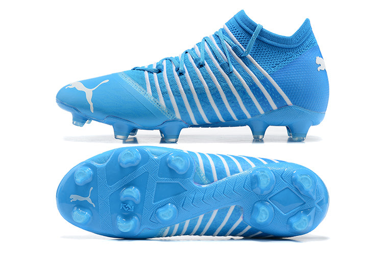 Tenha muito mais CONTROLE com a Puma Future Z 1.3 FG Azul na Farda de Boleiro, Garanta a qualidade de Jogadores Profissionais e FRETE GRÁTIS!