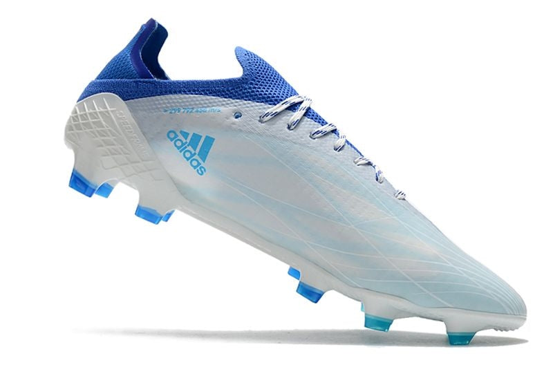 Velocidade é com Adidas X Speedflow.1 FG Azul "Diamond Edge Pack" na Farda de Boleiro, Garanta a qualidade de Jogadores Profissionais Elite e se divirta