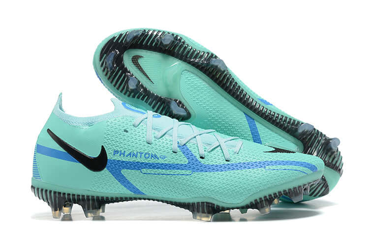 Controle é com Nike Phantom GT2 Elite FG Azul na Farda de Boleiro, Garanta a qualidade de Jogadores Profissionais Elite e FRETE GRÁTIS!