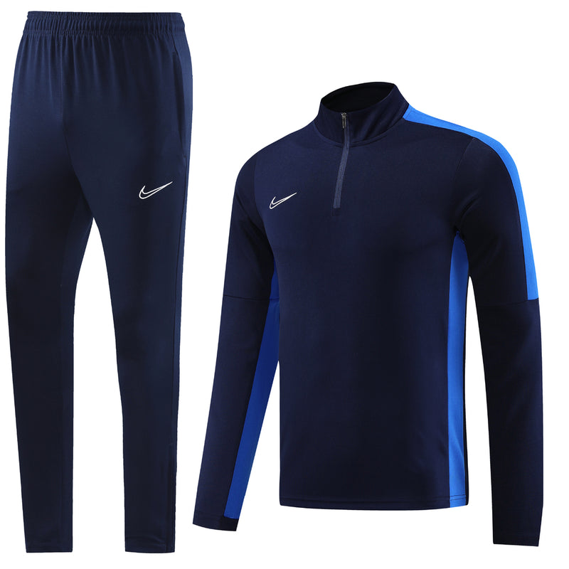 Conjunto de Treino de Frio Dri-fit Azul Escuro - Farda de Boleiro