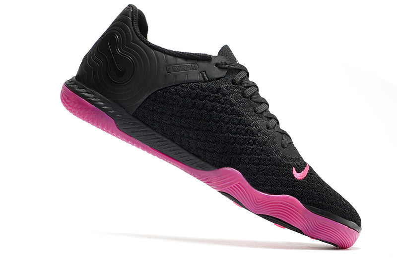 Tenha muito mais CONTROLE com a Nike React Gato Preto e Rosa De Futsal na Farda de Boleiro, Garanta a qualidade e FRETE GRÁTIS!