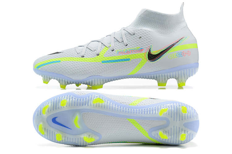 Controle é com Nike Phantom GT2 DF Elite Branca e Verde FG "Progress Pack" na Farda de Boleiro Garanta a qualidade de Jogadores Profissionais Elite e FRETE GRÁTIS!