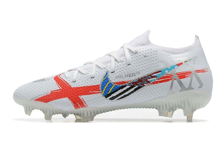 Controle é com Nike Phantom GT2 Elite FG Branca "XX Milner" na Farda de Boleiro, Garanta a qualidade de Jogadores Profissionais Elite e FRETE GRÁTIS!