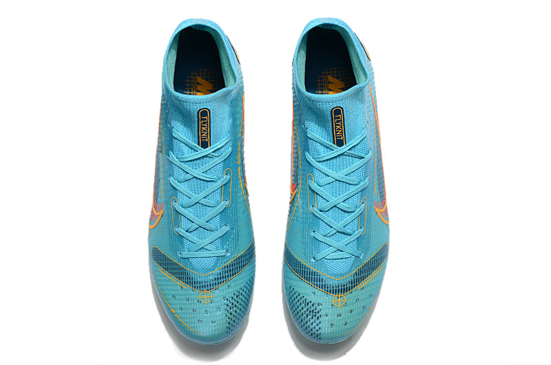 Velocidade é com Nike Mercurial Superfly 8 Elite FG Azul "Blueprint Pack" Nike na Farda de Boleiro, Garanta a qualidade de Jogadores Profissionais Elite