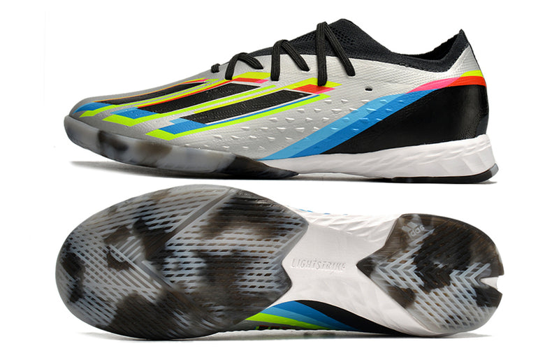 Tenha muito mais VELOCIDADE com a Adidas X Speedflow.1 Futsal na Farda de Boleiro, Garanta a qualidade de Profissionais para a Evolução do seu Futebol