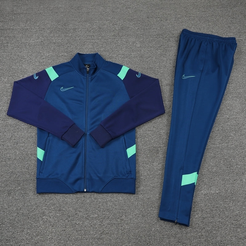 Conjunto Casual de Frio Nike Drifit Academy Azul Marinho - Farda de Boleiro