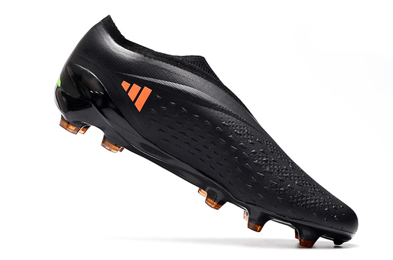 Chuteira Campo Adidas X Speefportal+ Preta e Laranja - Farda de Boleiro