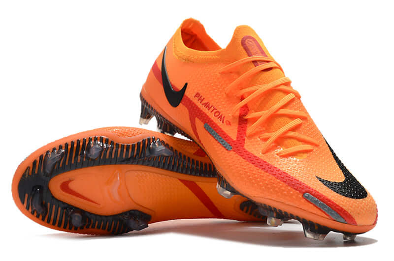 Controle é com Nike Phantom GT2 Elite Laranja FG "Blueprint Pack" na Farda de Boleiro Garanta a qualidade de Jogadores Profissionais Elite e FRETE GRÁTIS!