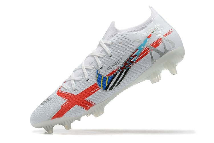 Controle é com Nike Phantom GT2 Elite FG Branca "XX Milner" na Farda de Boleiro, Garanta a qualidade de Jogadores Profissionais Elite e FRETE GRÁTIS!