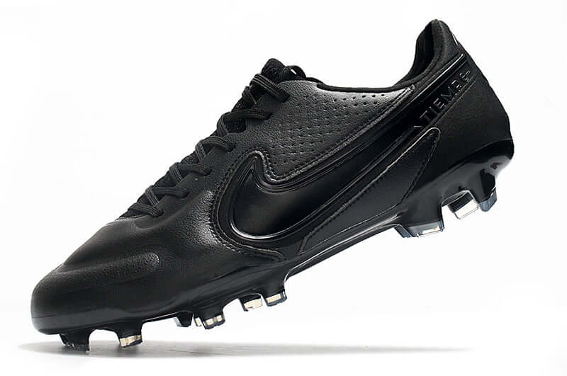 Conforto e qualidade é com NIKE Tiempo Legend 9 Elite FG Preto "Shadow Pack" na Farda de Boleiro, Garanta a qualidade de Jogadores Profissionais