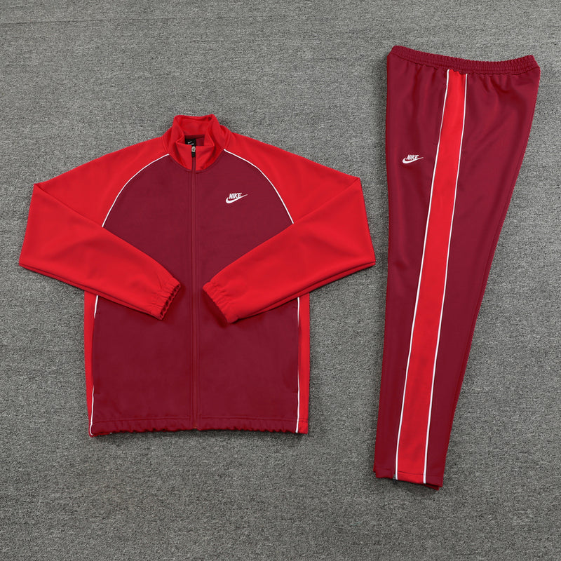 Conjunto de Frio Sportswear Essentials Feminino Vermelho - Farda de Boleiro