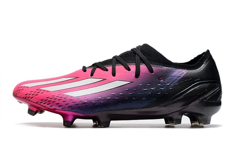 Velocidade é com Adidas X Speedportal.1 FG Rosa e Preto "Own You Football Pack" na Farda de Boleiro Garanta a qualidade de Jogadores Profissionais e Frete GRÁTIS