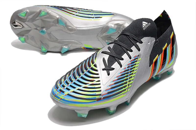 A nova Chuteira da Adidas de Campo Predator Edge.1 FG Prata "Beyond Fast UCL Pack" na Farda de Boleiro, Garanta a qualidade de Jogadores Profissionais