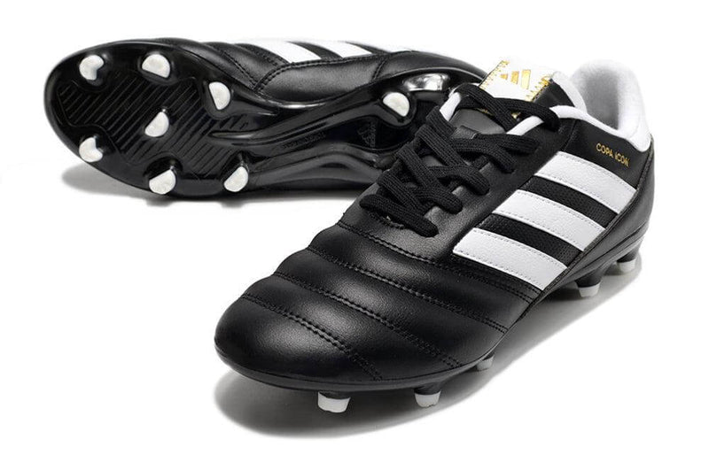 Adquira sua Chuteira Campo Adidas Copa Icon FG Preto e Branco na Farda de Boleiro, chuteira excelente para quem busca conforto e controle de Bola - Frete Grátis