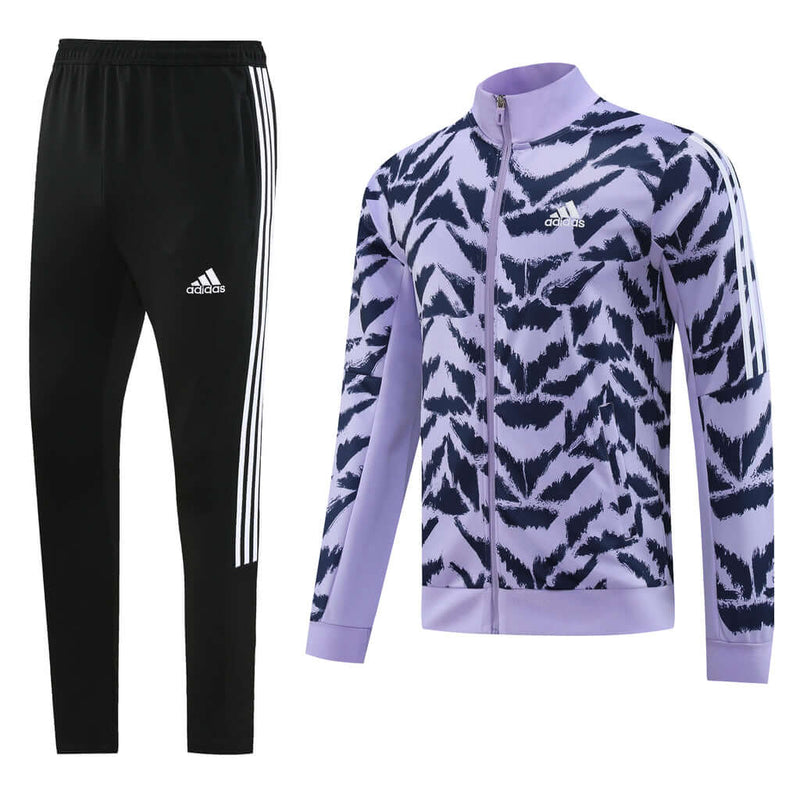 Conjunto Casual de Frio Adidas Tiro Suit Up Roxo - Farda de Boleiro