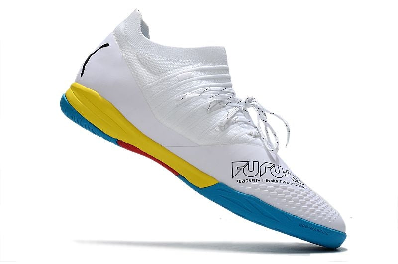 Tenha muito mais CONTROLE com a Puma Future Z 1.3 de Futsal na Farda de Boleiro, Garanta a qualidade de Jogadores Profissionais Elite e Evolua no FUTEBOL!