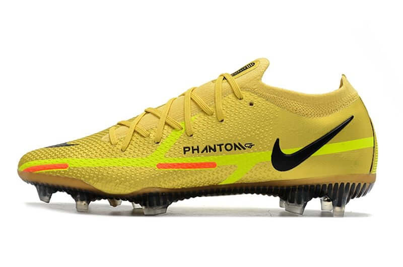 Controle é com Nike Phantom GT2 Elite Dourada FG na Farda de Boleiro Garanta a qualidade de Jogadores Profissionais Elite e FRETE GRÁTIS!