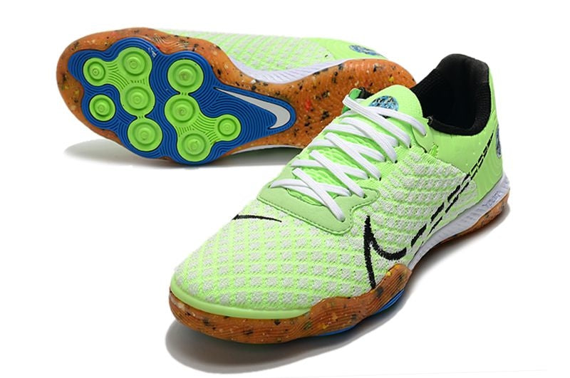 Tenha muito mais CONTROLE com a Nike React Gato Verde De Futsal na Farda de Boleiro, Garanta a qualidade e FRETE GRÁTIS!