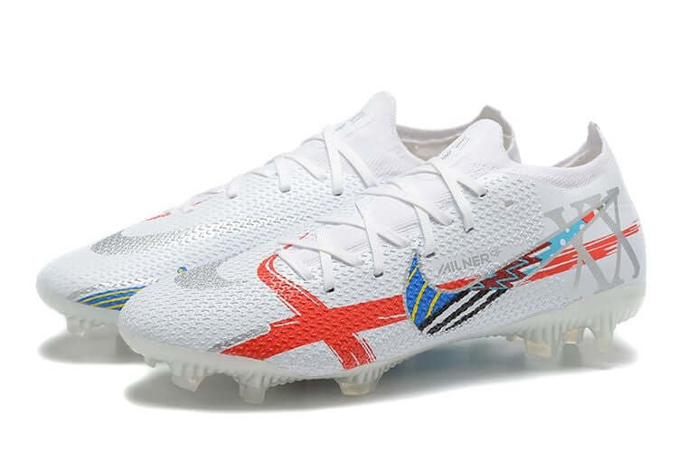 Controle é com Nike Phantom GT2 Elite FG Branca "XX Milner" na Farda de Boleiro, Garanta a qualidade de Jogadores Profissionais Elite e FRETE GRÁTIS!