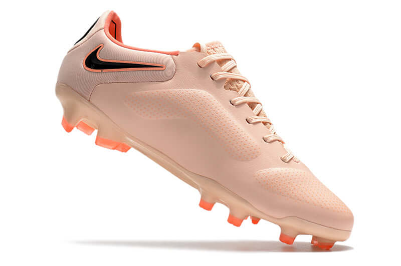 Conforto e qualidade é com NIKE Tiempo Legend 9 Elite FG Rosa e Amarelo "Lucent Pack" na Farda de Boleiro, Garanta a qualidade de Jogadores Profissionais