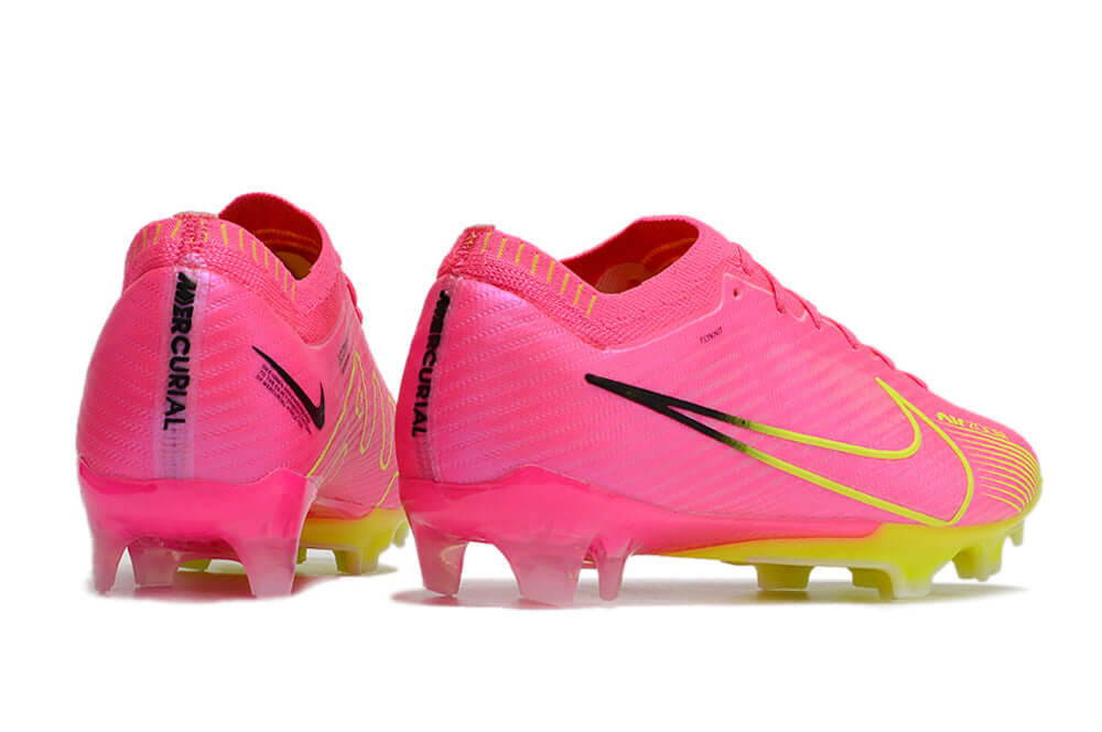 Chuteira Campo Nike Zoom Mercurial Vapor 15 Elite FG Rosa E