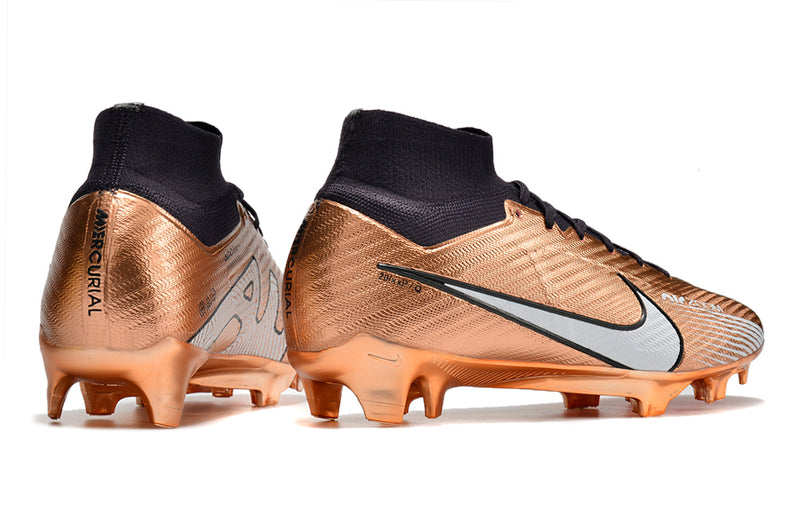 Velocidade é com Nike Air Zoom Mercurial Superfly 9 Elite FG Cobre "Generation Pack" na Farda de Boleiro, Garanta a qualidade de Jogadores Profissionais Elite!