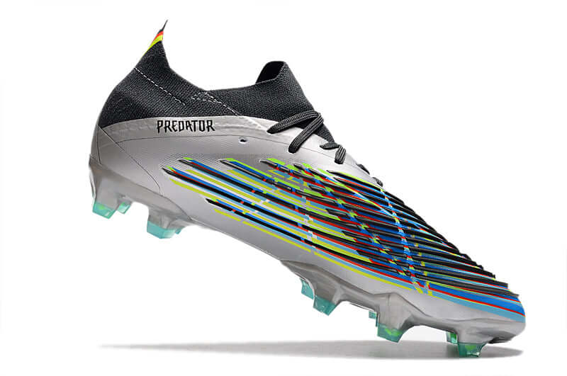 A nova Chuteira da Adidas de Campo Predator Edge.1 FG Prata "Beyond Fast UCL Pack" na Farda de Boleiro, Garanta a qualidade de Jogadores Profissionais