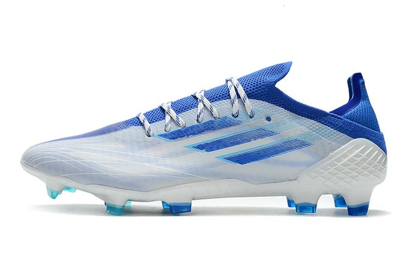 Velocidade é com Adidas X Speedflow.1 FG Azul "Diamond Edge Pack" na Farda de Boleiro, Garanta a qualidade de Jogadores Profissionais Elite e se divirta