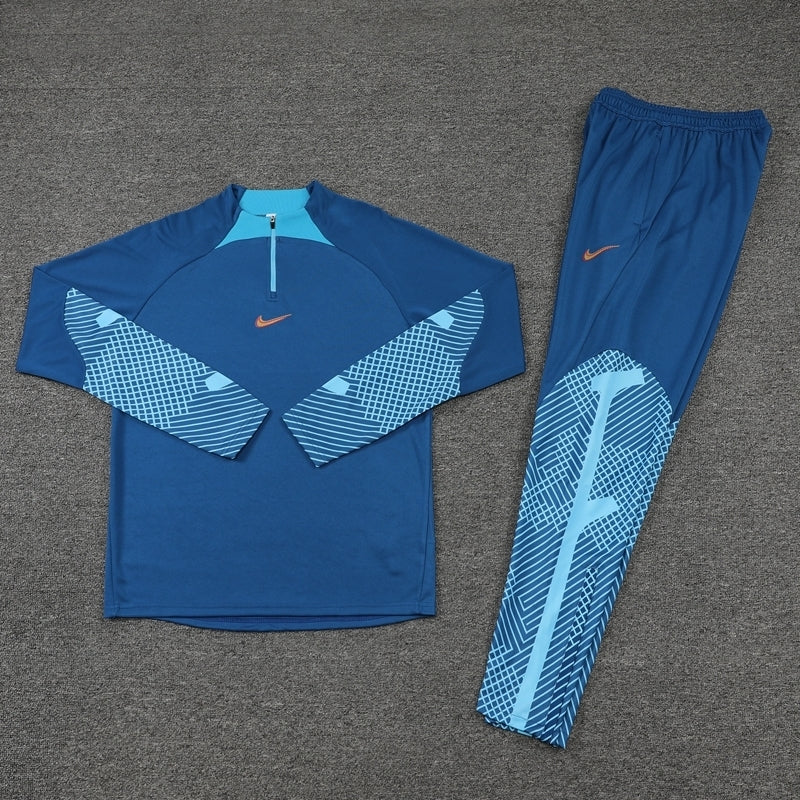 Conjunto Casual Nike de Treino.1 (Preto, Azul, Laranja e Vermelho) - Farda de Boleiro