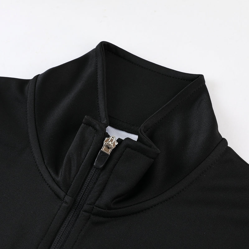 Conjunto Casual de Frio Sportswear TrackTop Preto - Farda de Boleiro