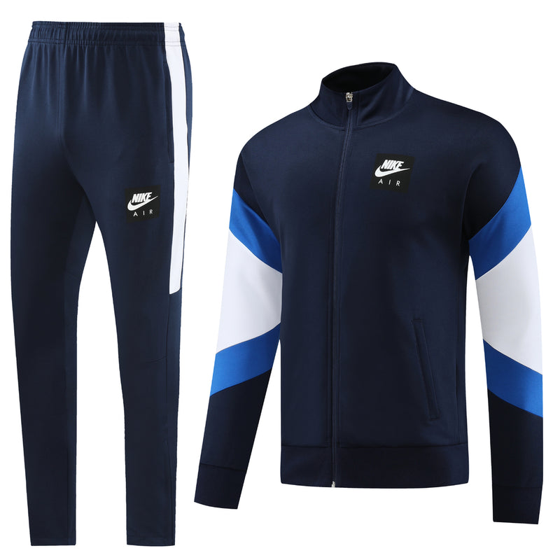 Conjunto Casual de Frio Nike Air Azul Escuro - Farda de Boleiro