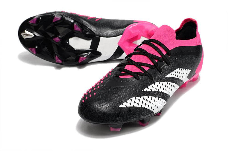 A nova Chuteira da Adidas de Campo Predator Accuracy.1 FG Rosa e Preto "Own You Football Pack" na Farda de Boleiro Garanta a qualidade de Jogadores Profissionais